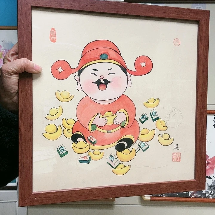 国画原创手绘作品