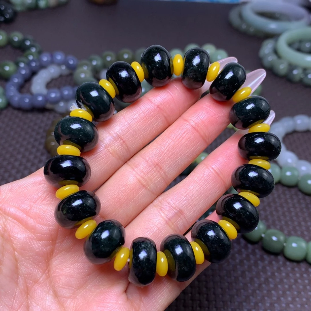 未镶嵌手串和田玉卡15