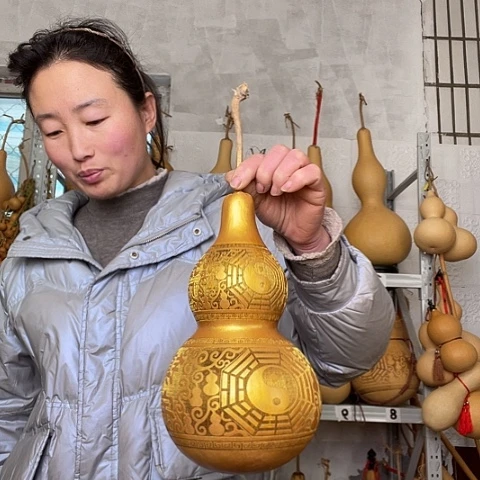 心****兰天然植物葫芦文玩