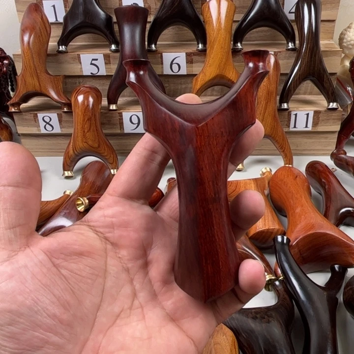 实木紫檀锁喉天罡