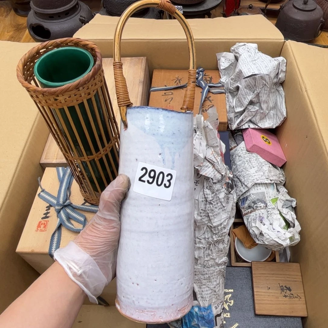 瓷片摆件工艺品摆件666