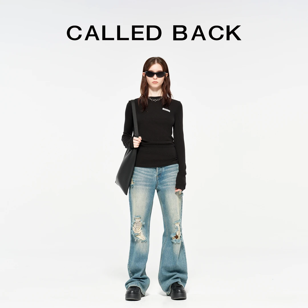 春季新款圆领经典款时尚休闲长袖240985