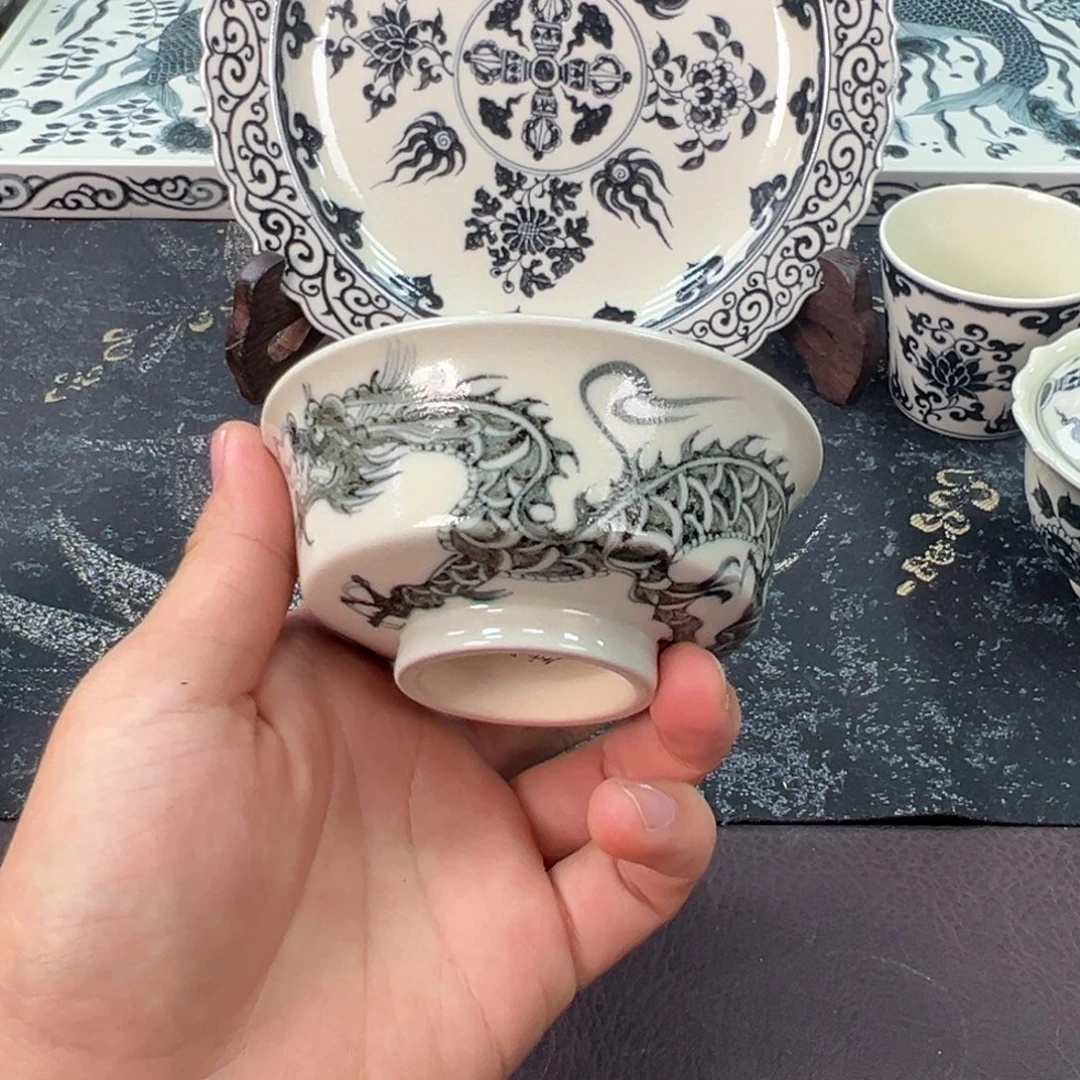 陶景德镇手工手绘陶瓷