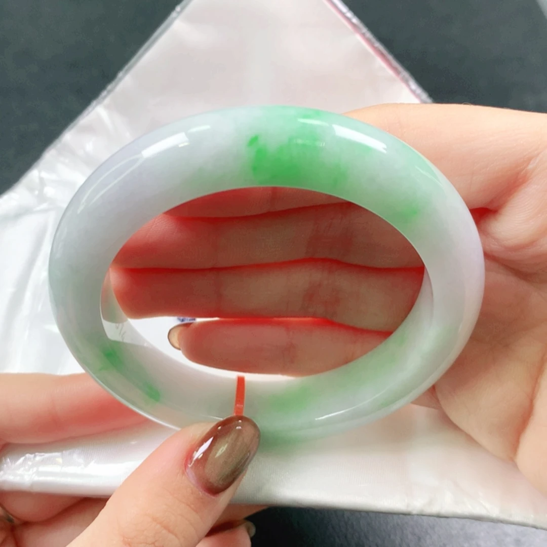 翡翠未镶嵌手镯57圈1314