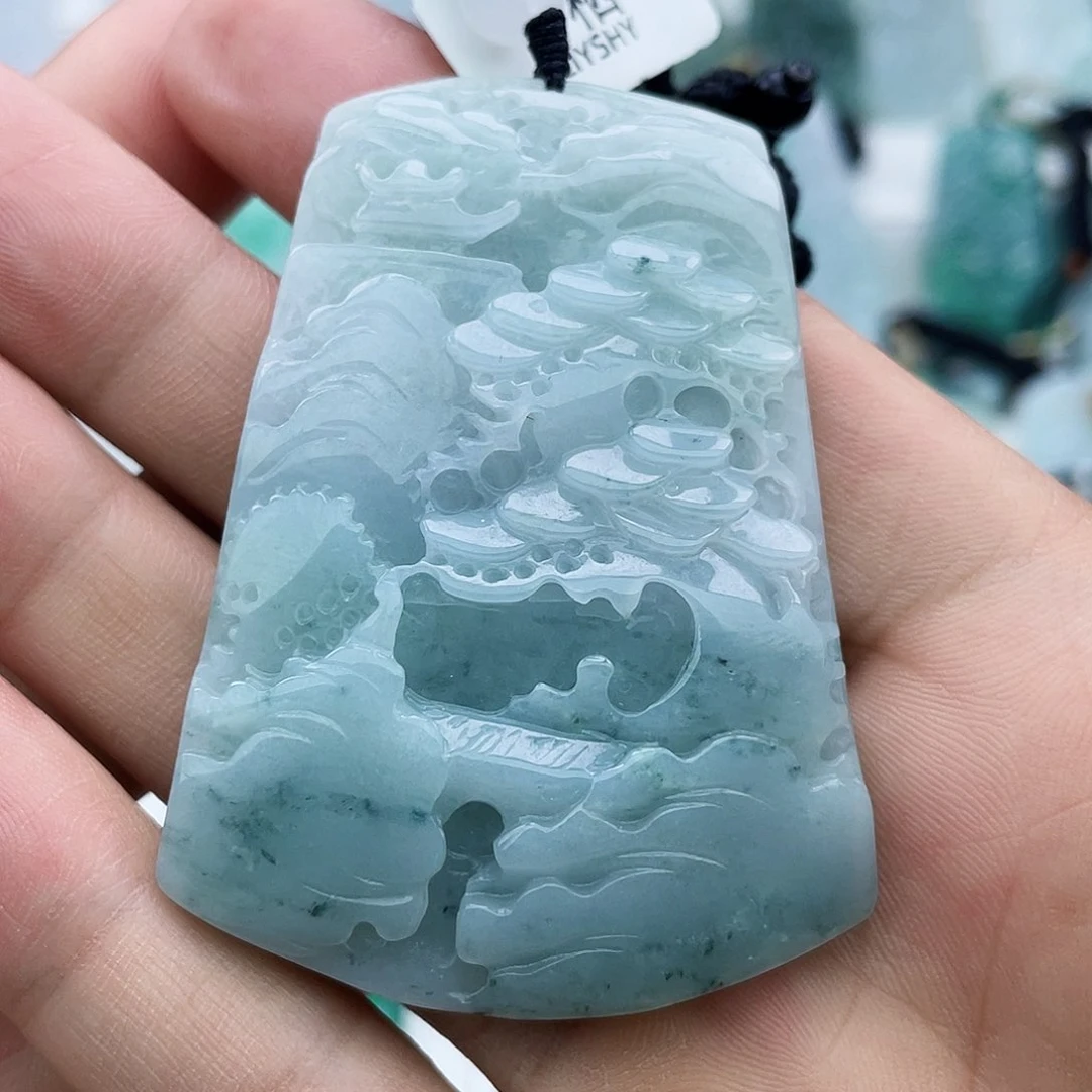 颈饰未镶嵌翡翠翡翠