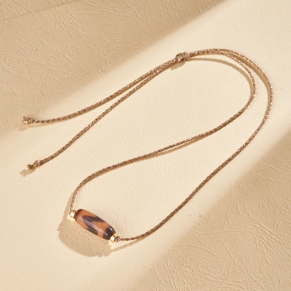 云丹拉姆丨牙牙瑙锁骨链多样性发其一