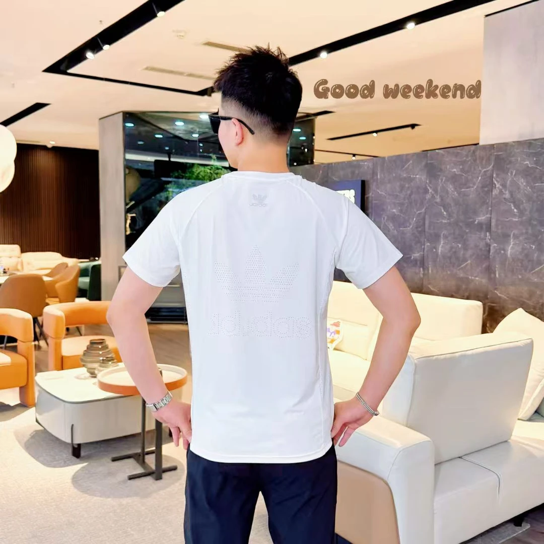 【三叶】男女同款-2025时尚百搭休闲运动户外圆领T恤