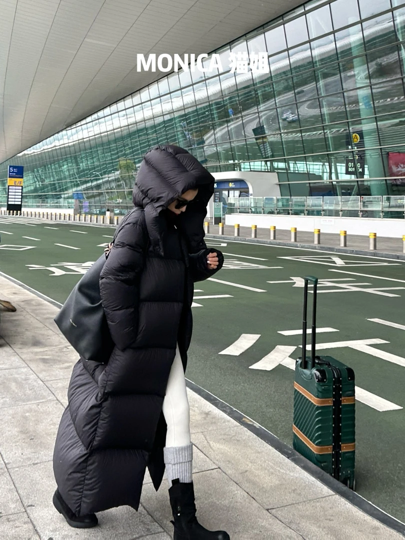 MONICA.STUDIO-2【偶遇西雅图】95白鹅绒休闲保暖潮流女羽绒服81080
