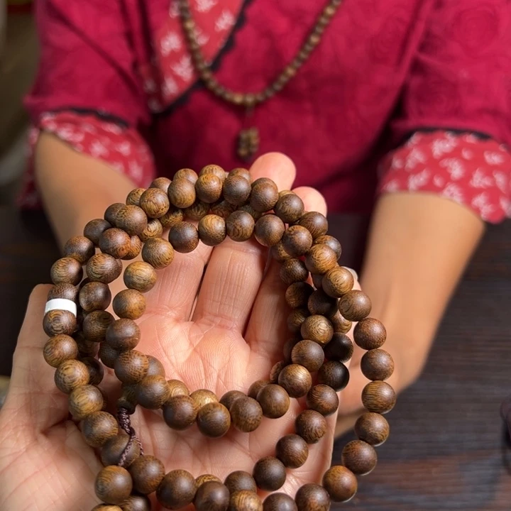 沉香手串红土乌身25克卡8多样性发1条