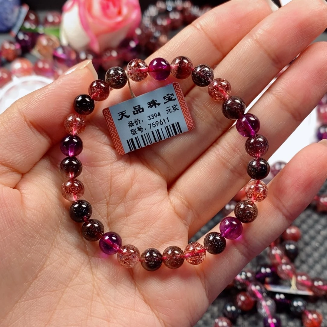 未镶嵌手链水晶超七手链759611