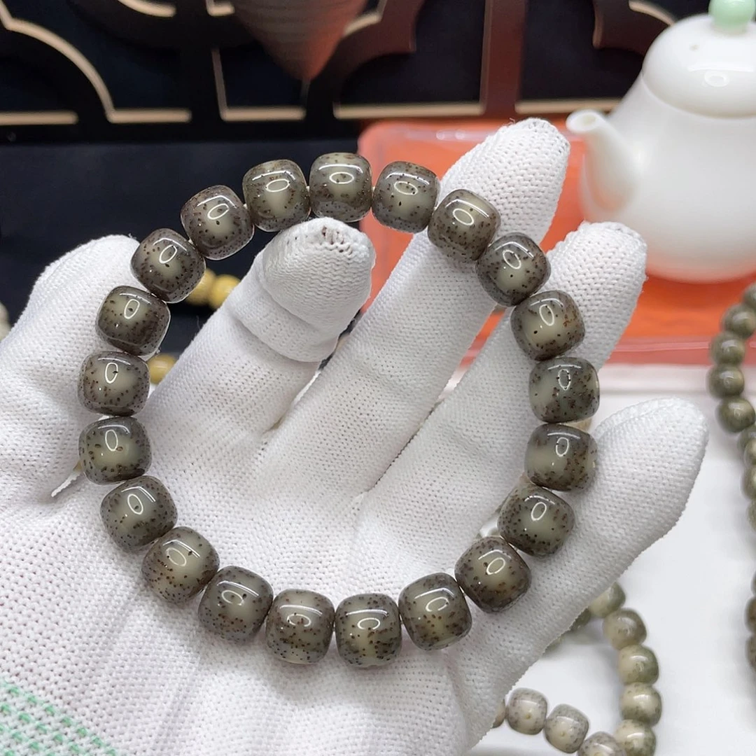 吊坠星月菩提08。11/10黑冰半壁江山双留白