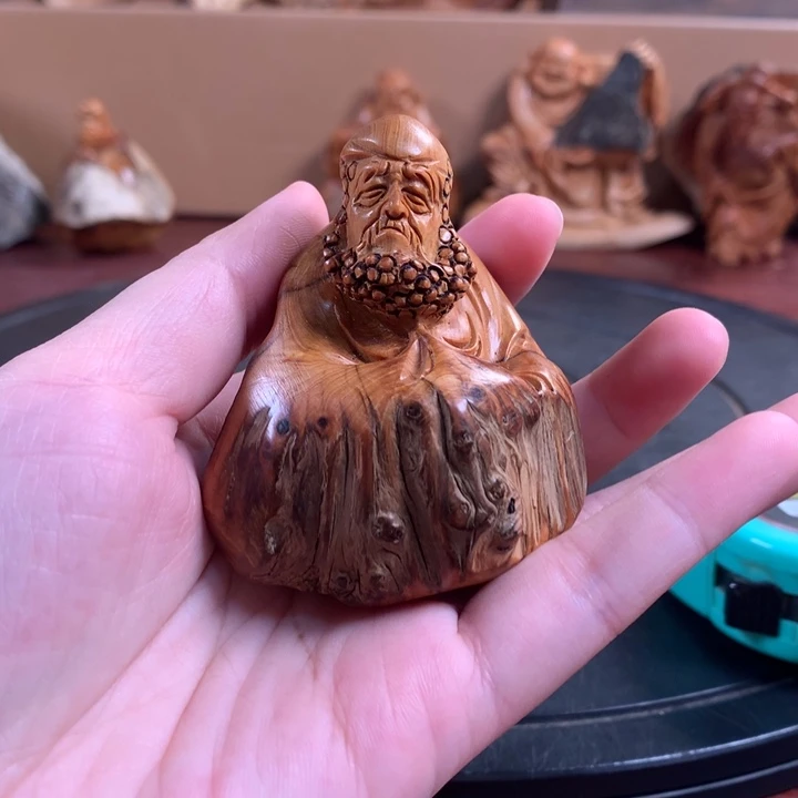 柏木（崖柏）根雕手把