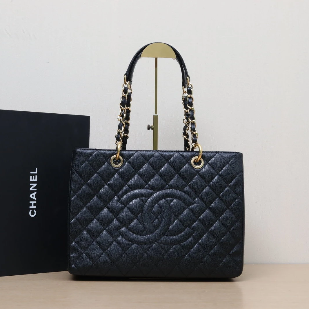 99新 Chanel/香奈儿 【娇】GST 购物袋 小号 33cm 502420