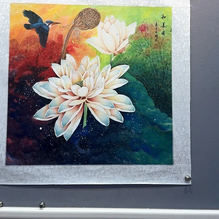 国画书法作品多次参加全国