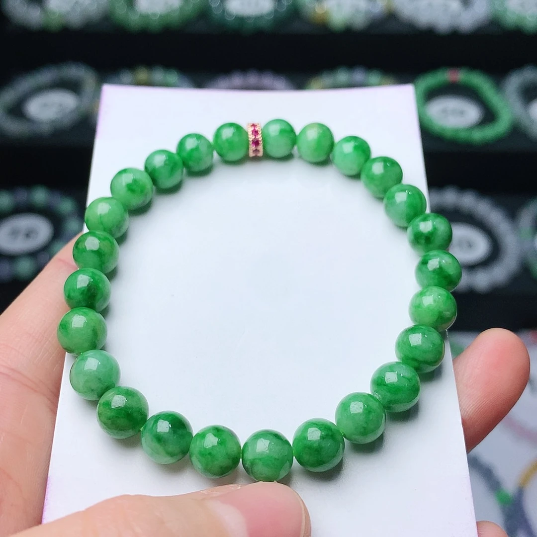 翡翠手链未镶嵌翡翠