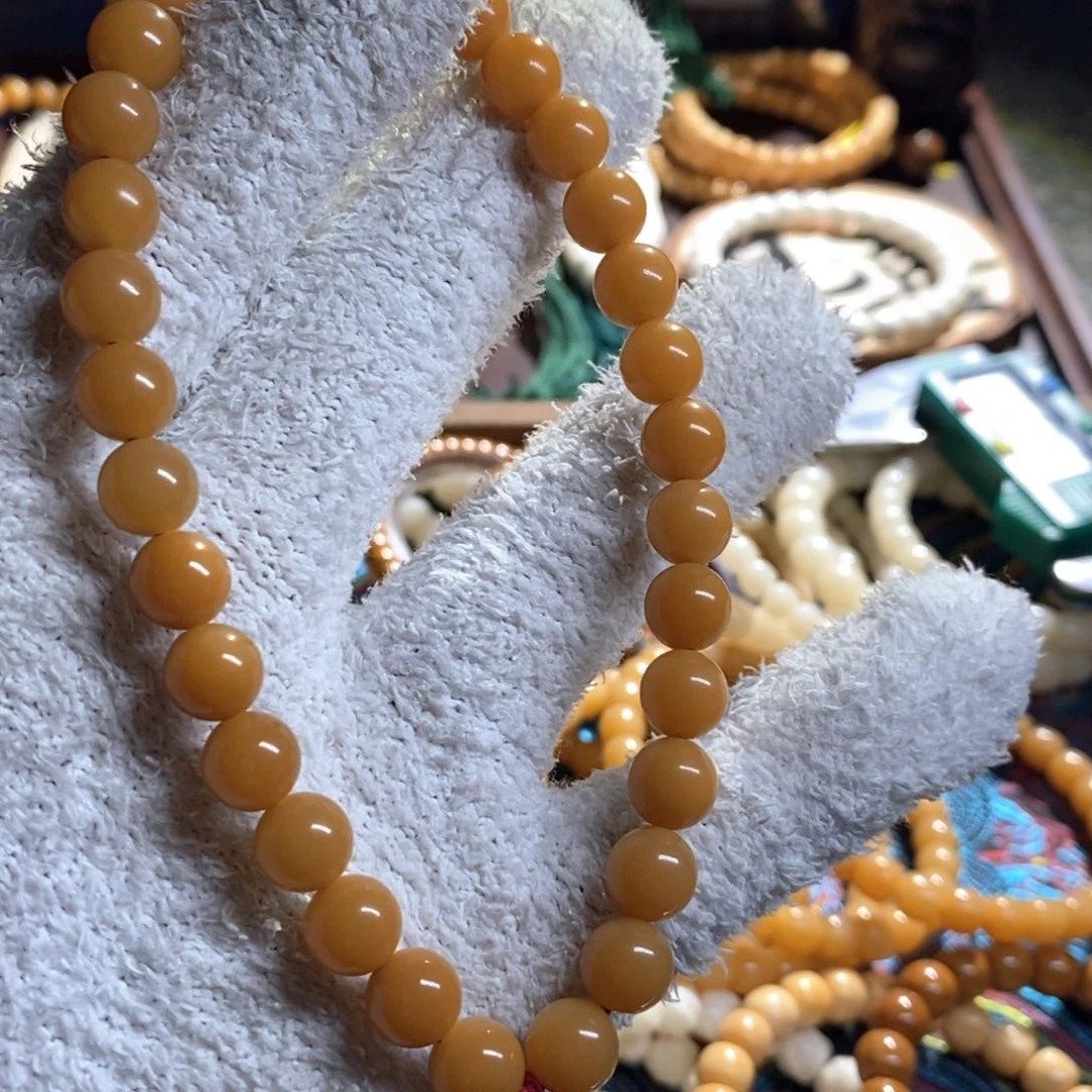 白玉菩提手串竹*菩提根