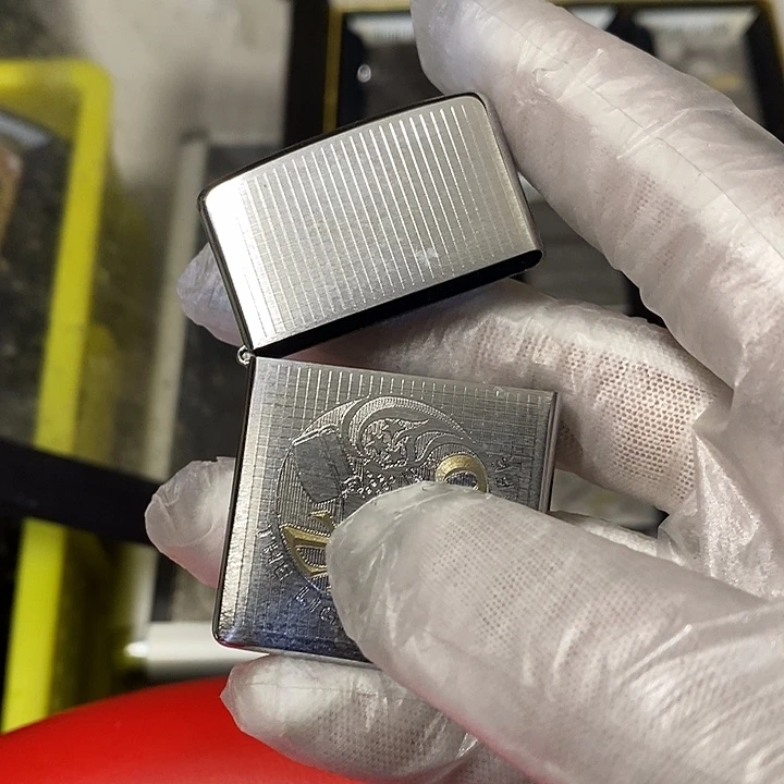 同***酒煤油打火机单外壳不含内胆默认微瑕