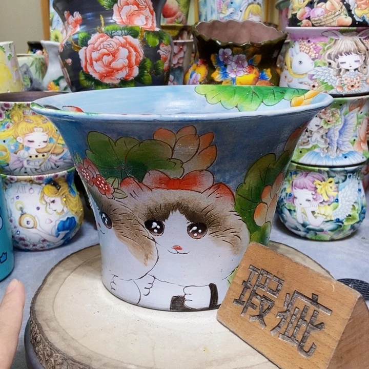 景德镇艺术手绘作品