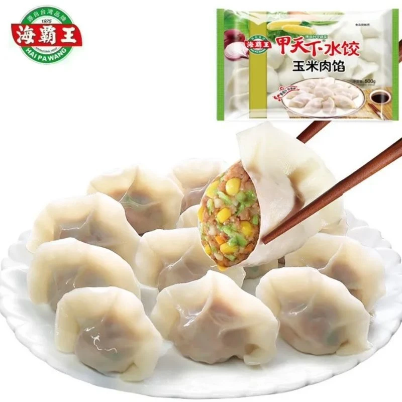 海霸王甲天下(玉米)水饺500g