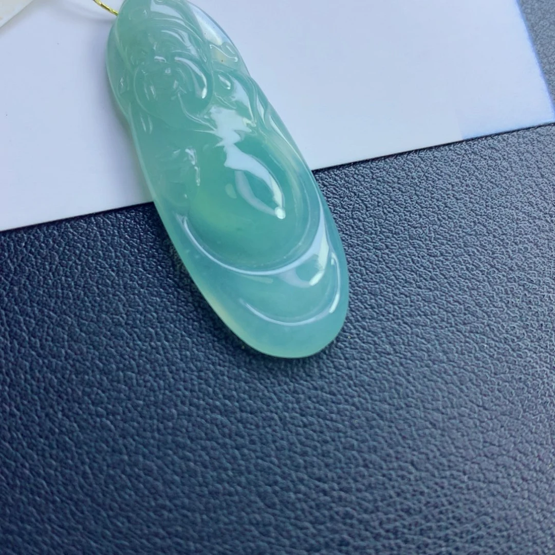 颈饰未镶嵌翡翠财爷