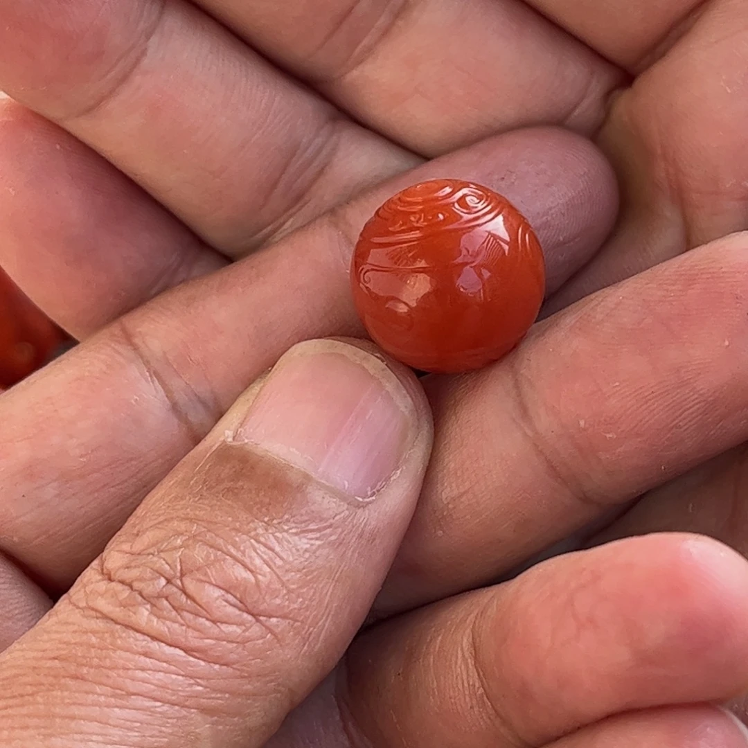 当***归南红玛瑙未镶嵌挂件