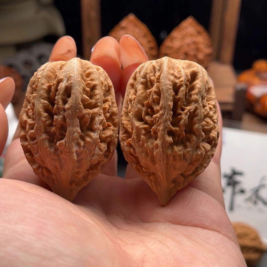 文玩核桃把件关东木子家楸大胖107