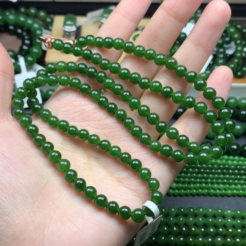 【闪购商品】颈饰未镶嵌和田玉（碧玉）瑞****出6