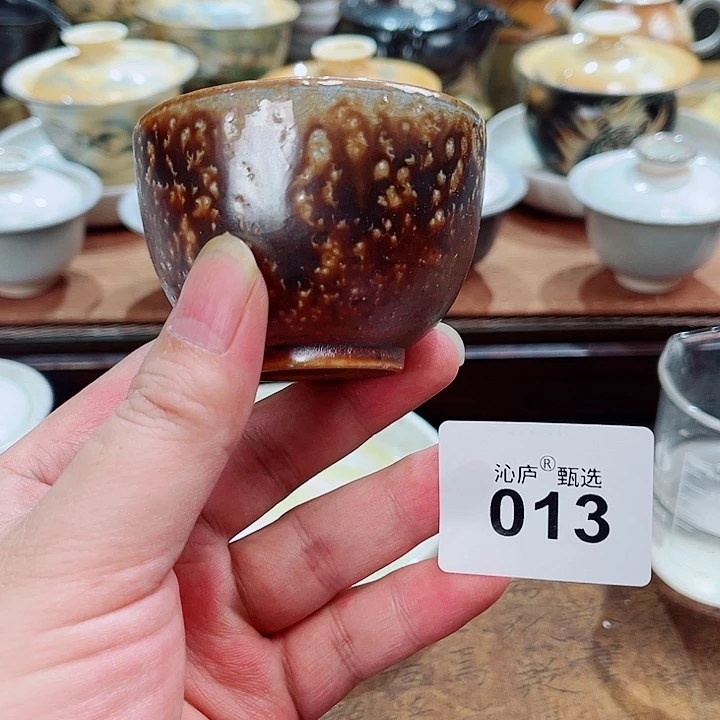 沁庐柴窑古法柴烧全手工茶具