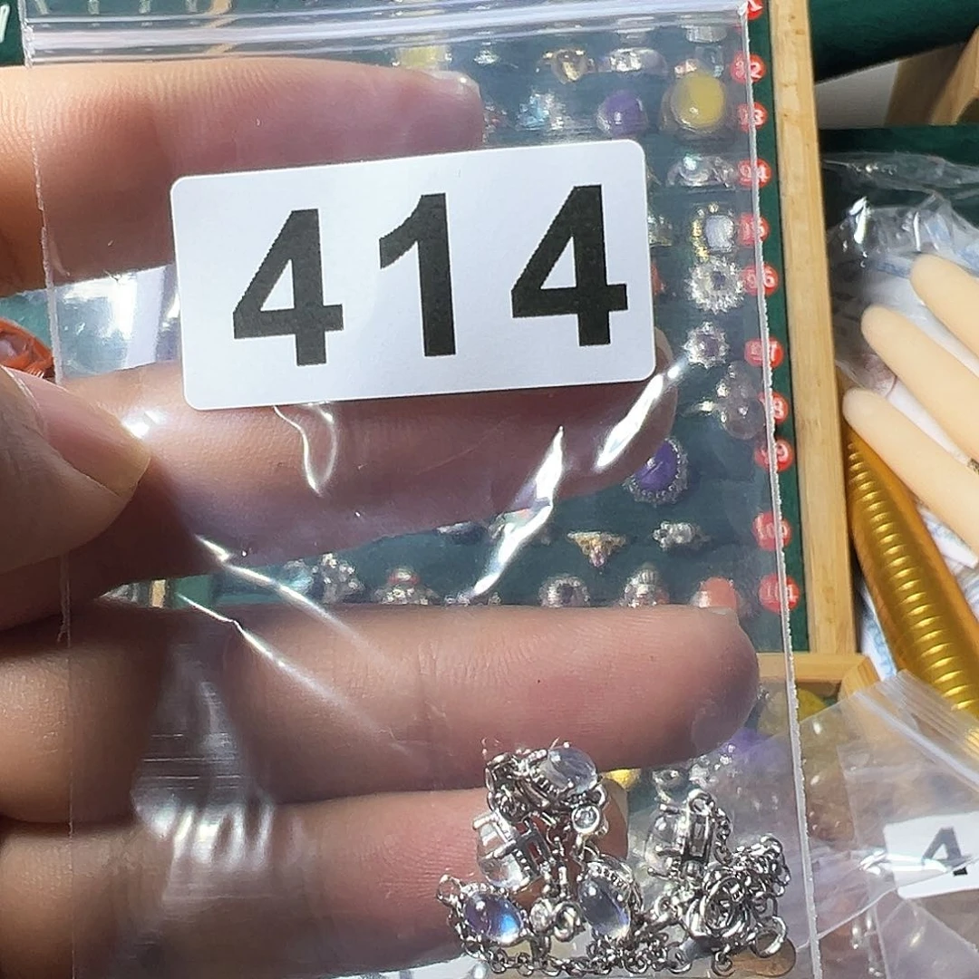 月光石手链银S925镶嵌羊***哒