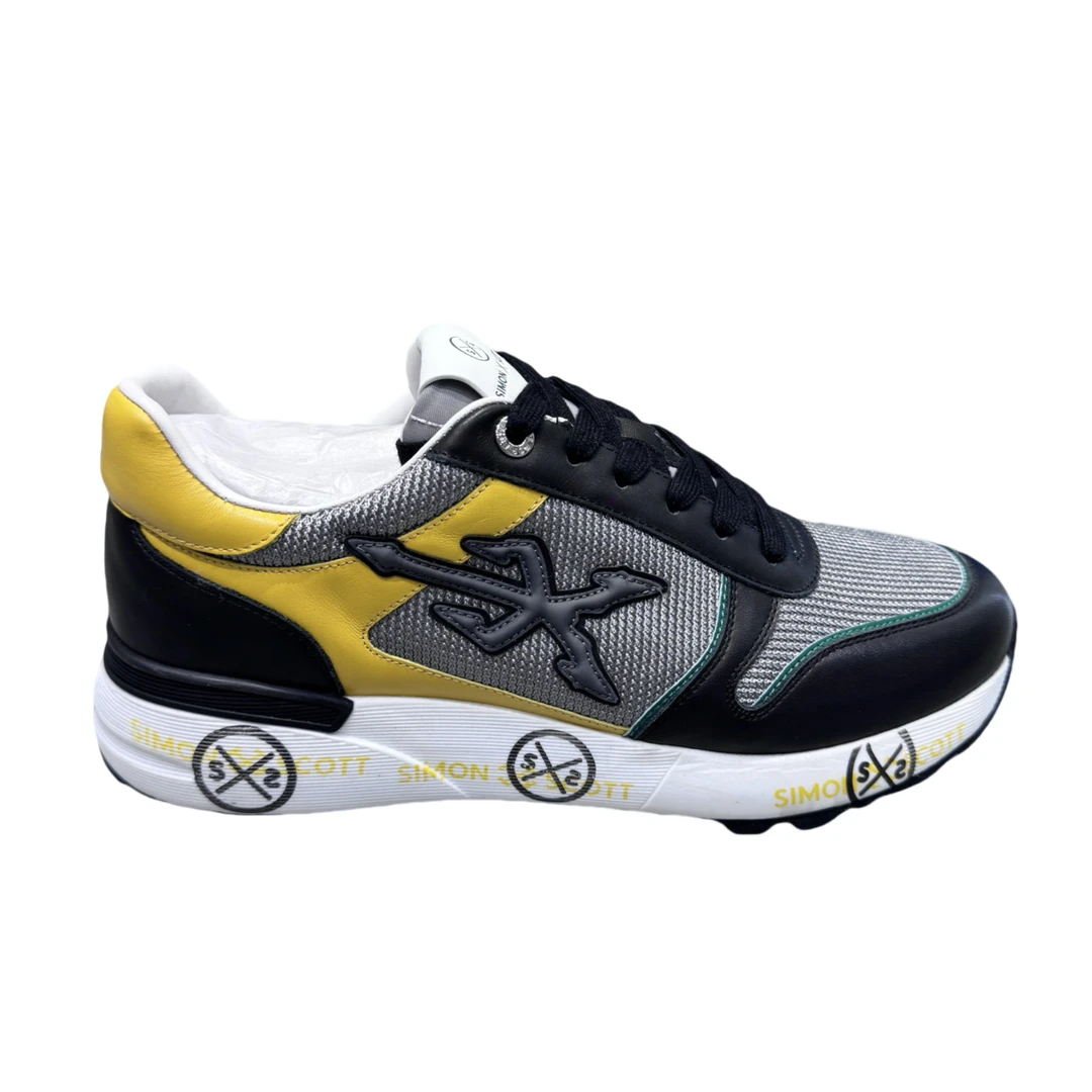 【1982名品国际】 SIMON百搭潮流真皮休闲运动鞋断码