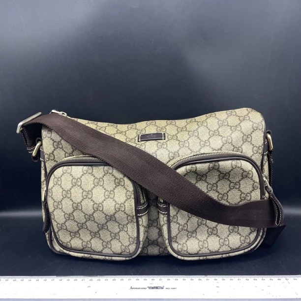 95新 GUCCI/古驰 尿布斜挎包/13761