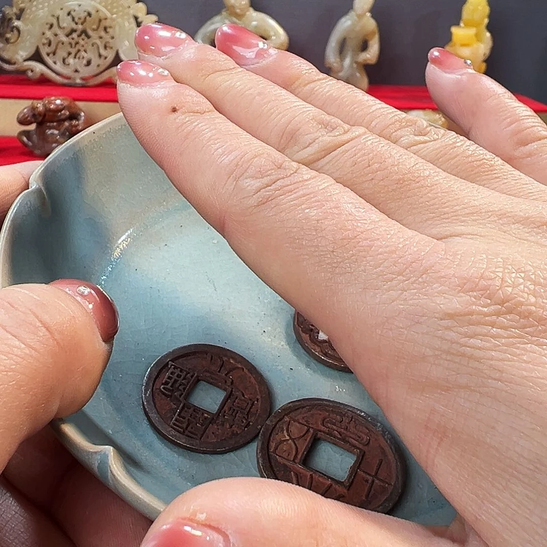 瓷片彼***凉五大名窑瓷器摆件瓷片