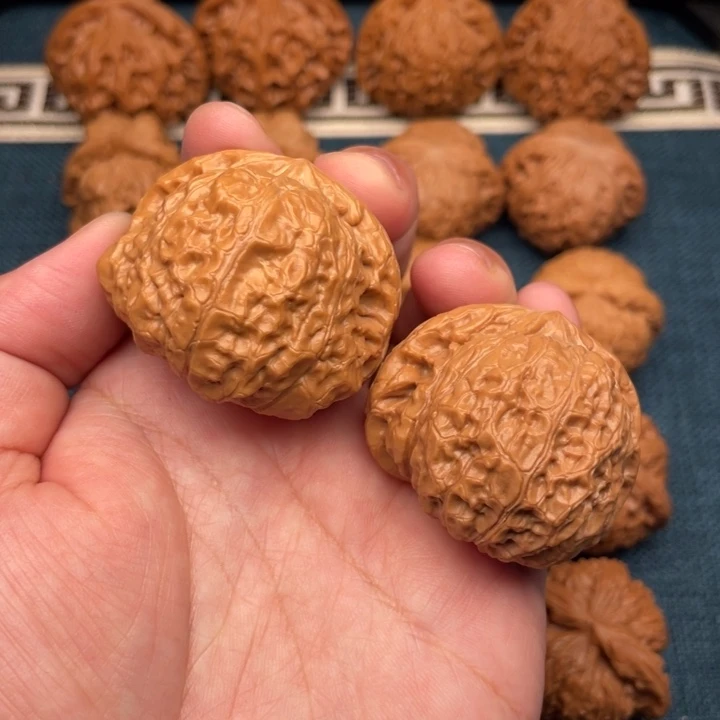 把件文玩核桃42尺南瓜墩