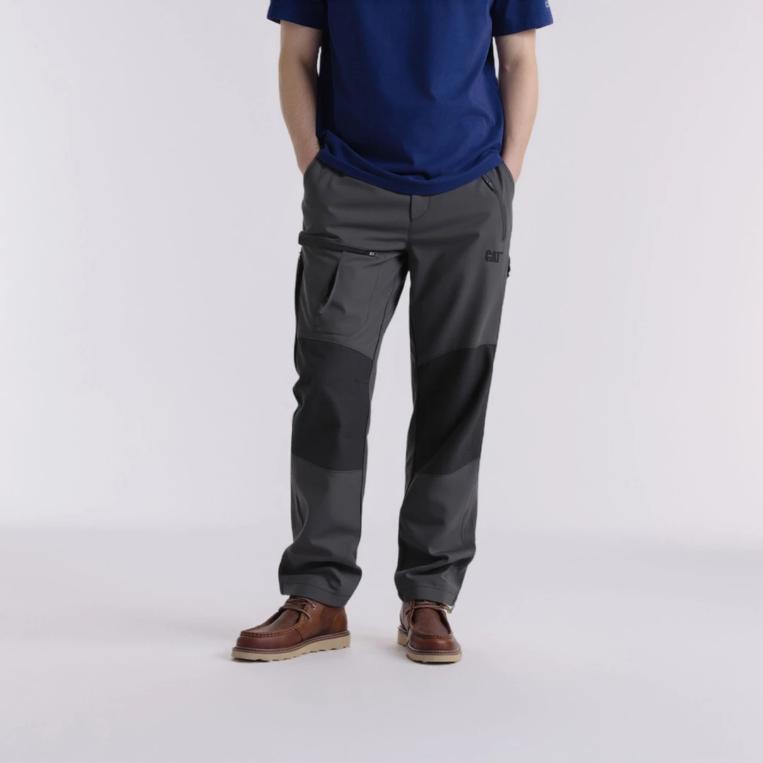 【宠粉款】CAT卡特户外透气速干松紧式弹力裤腰直筒长裤CO1LPW66251