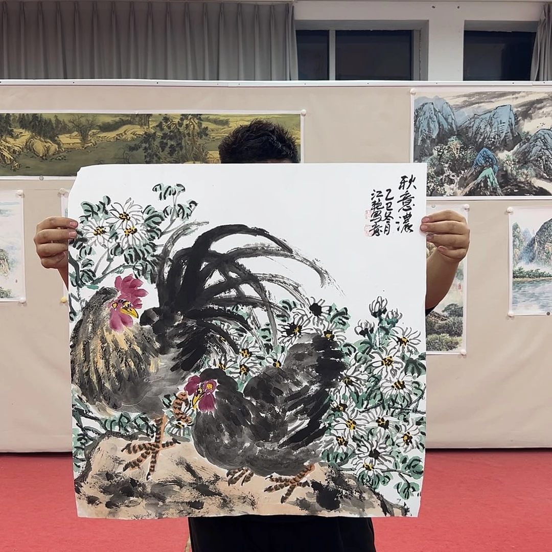 国画江艳老师艺术精品