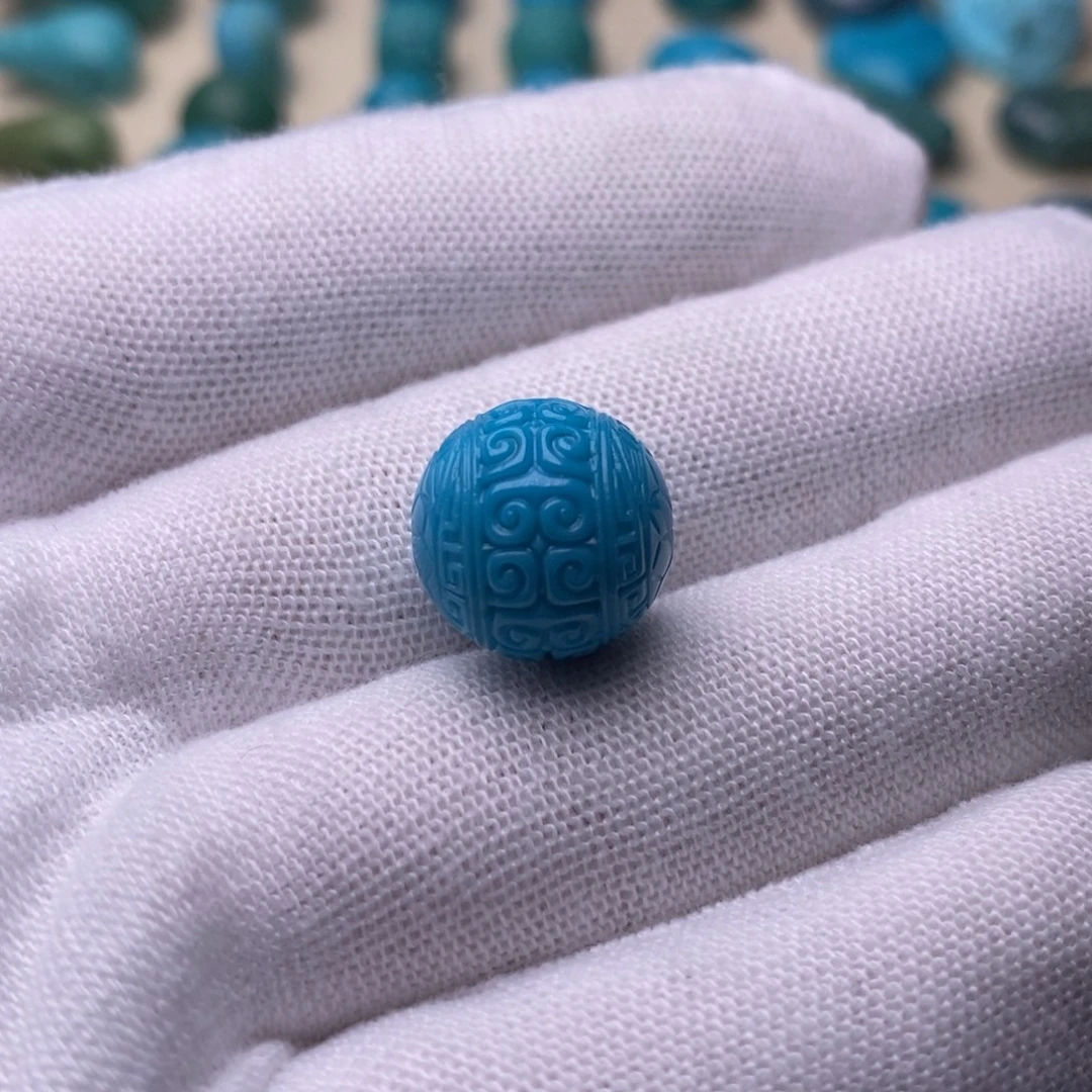 绿松石未镶嵌绿松石回纹14