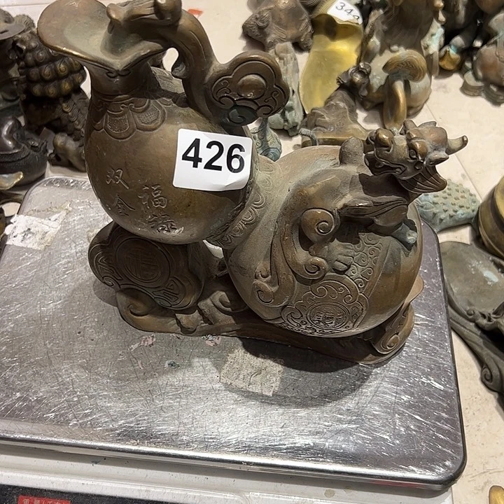 金*座黄铜摆件工艺品摆件