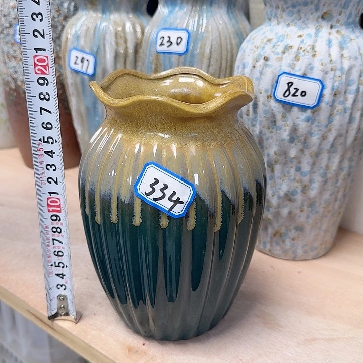 瓶334号复古陶瓷高19.5厘米一个