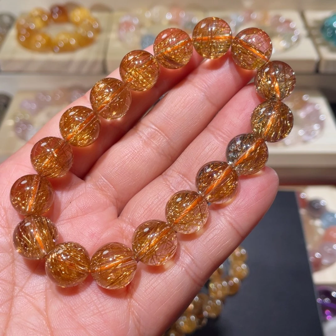 水晶手链未镶嵌发晶手链