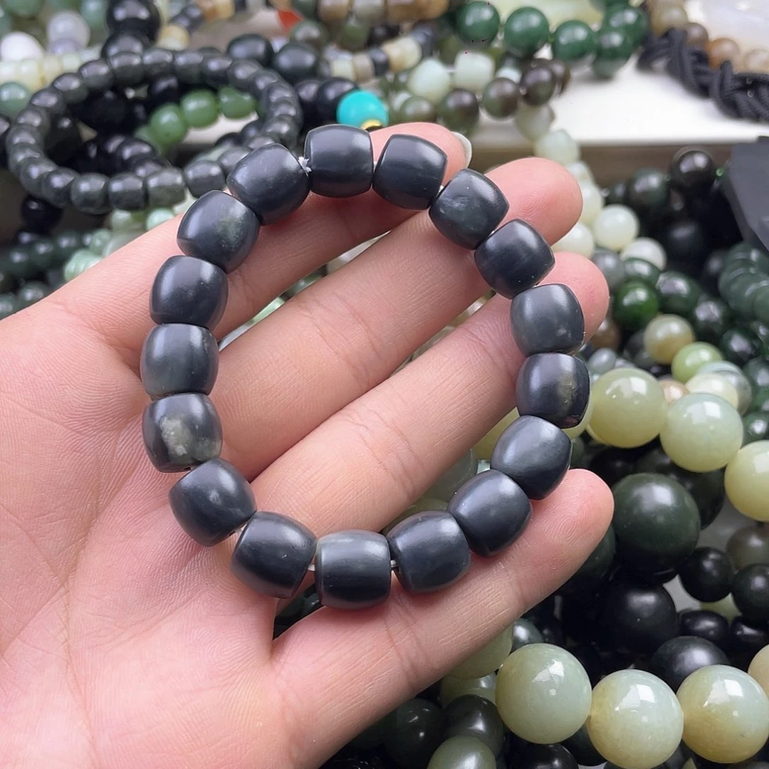 和田玉手串未镶嵌