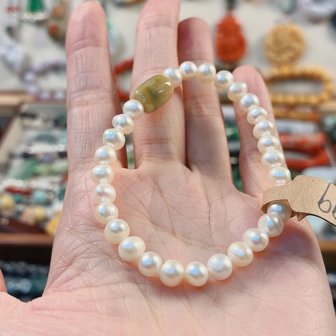 翡翠未镶嵌手链手串