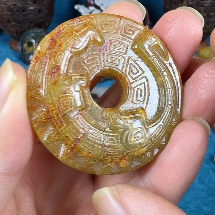 和田玉（糖玉）未镶嵌挂件