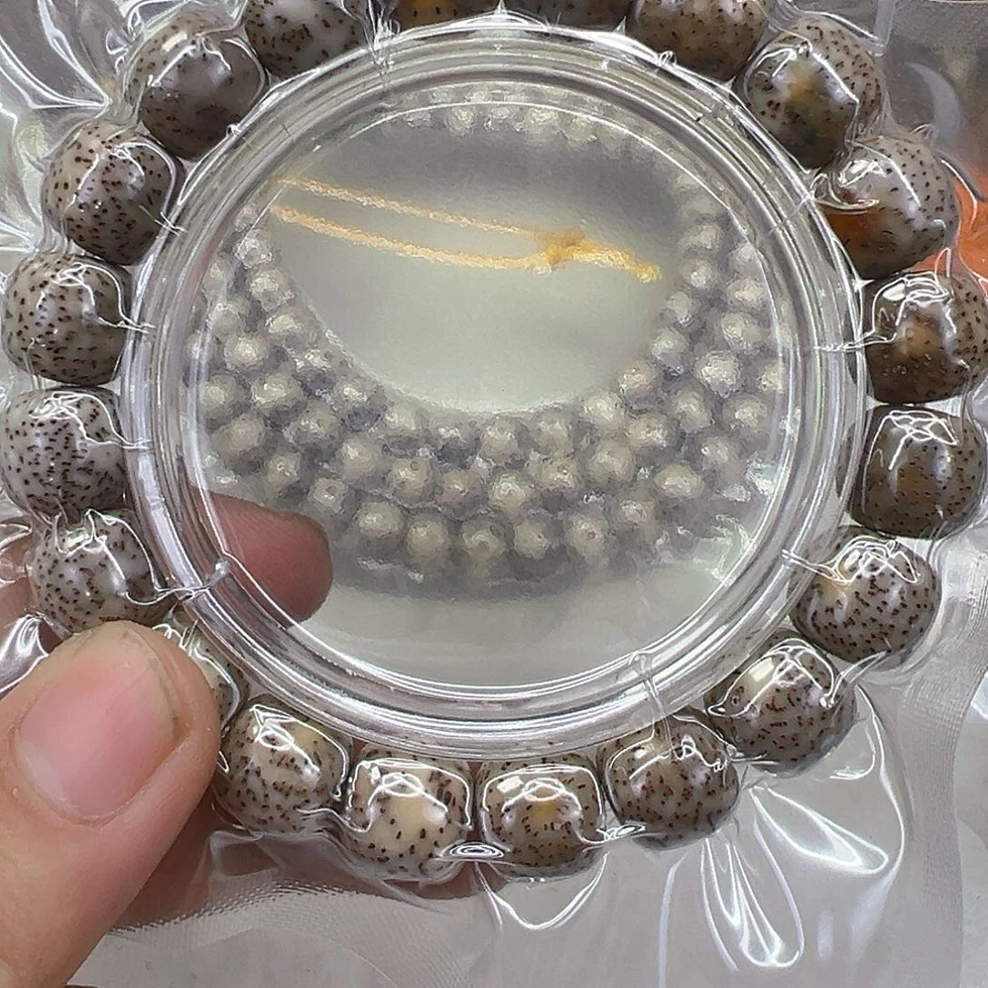 手串星月菩提46心情火烧云星月菩提单圈12左右
