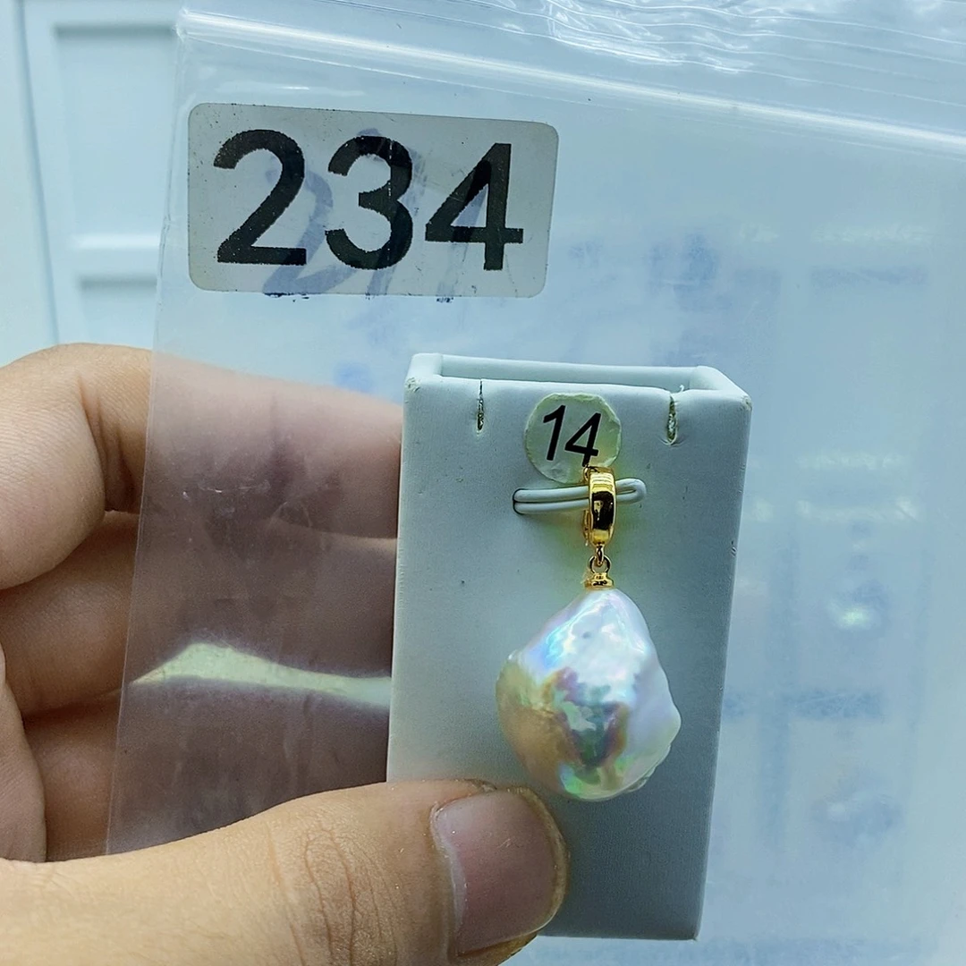 颈饰合金淡水珍珠