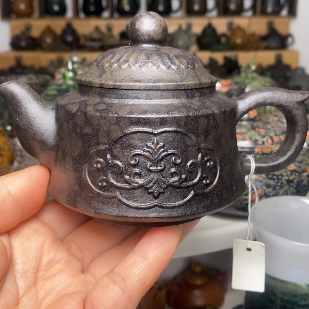 冰碛岩豹纹福利款茶壶210cc