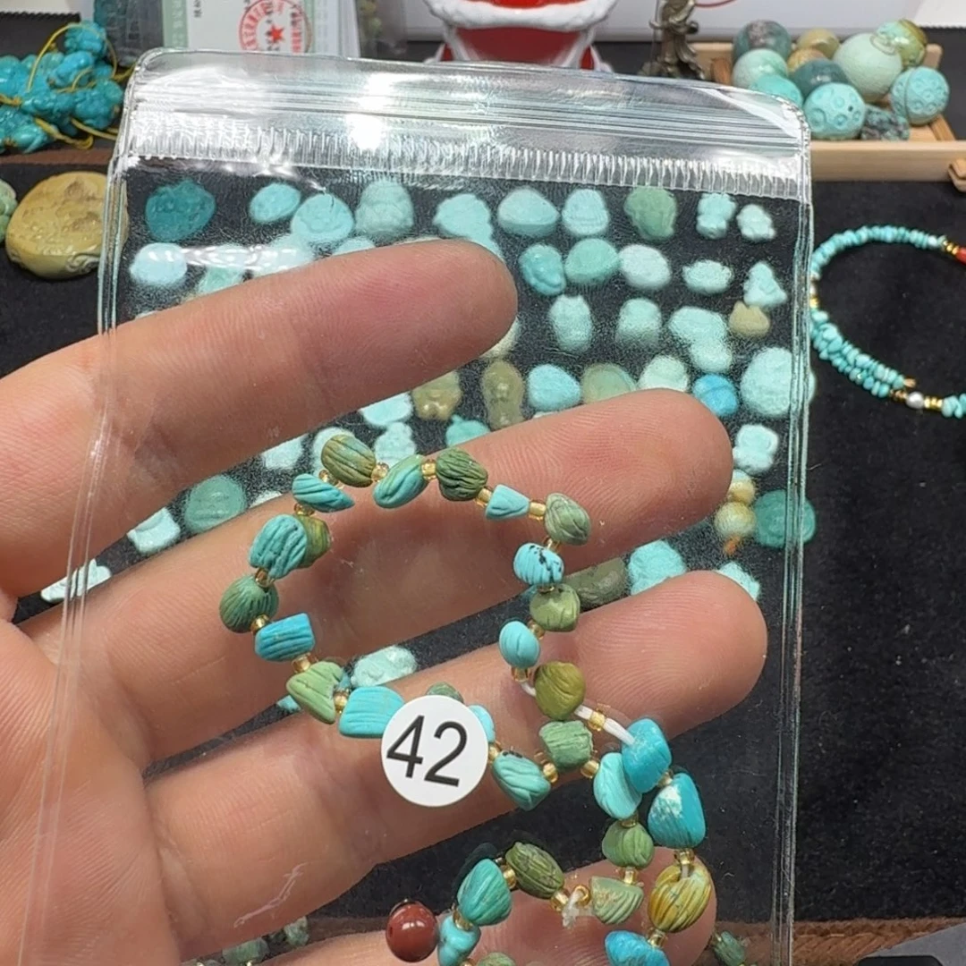 南红玛瑙未镶嵌颈饰