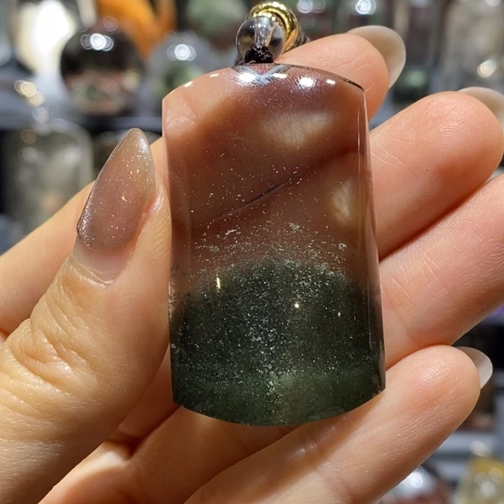 a***k水晶颈饰未镶嵌水晶