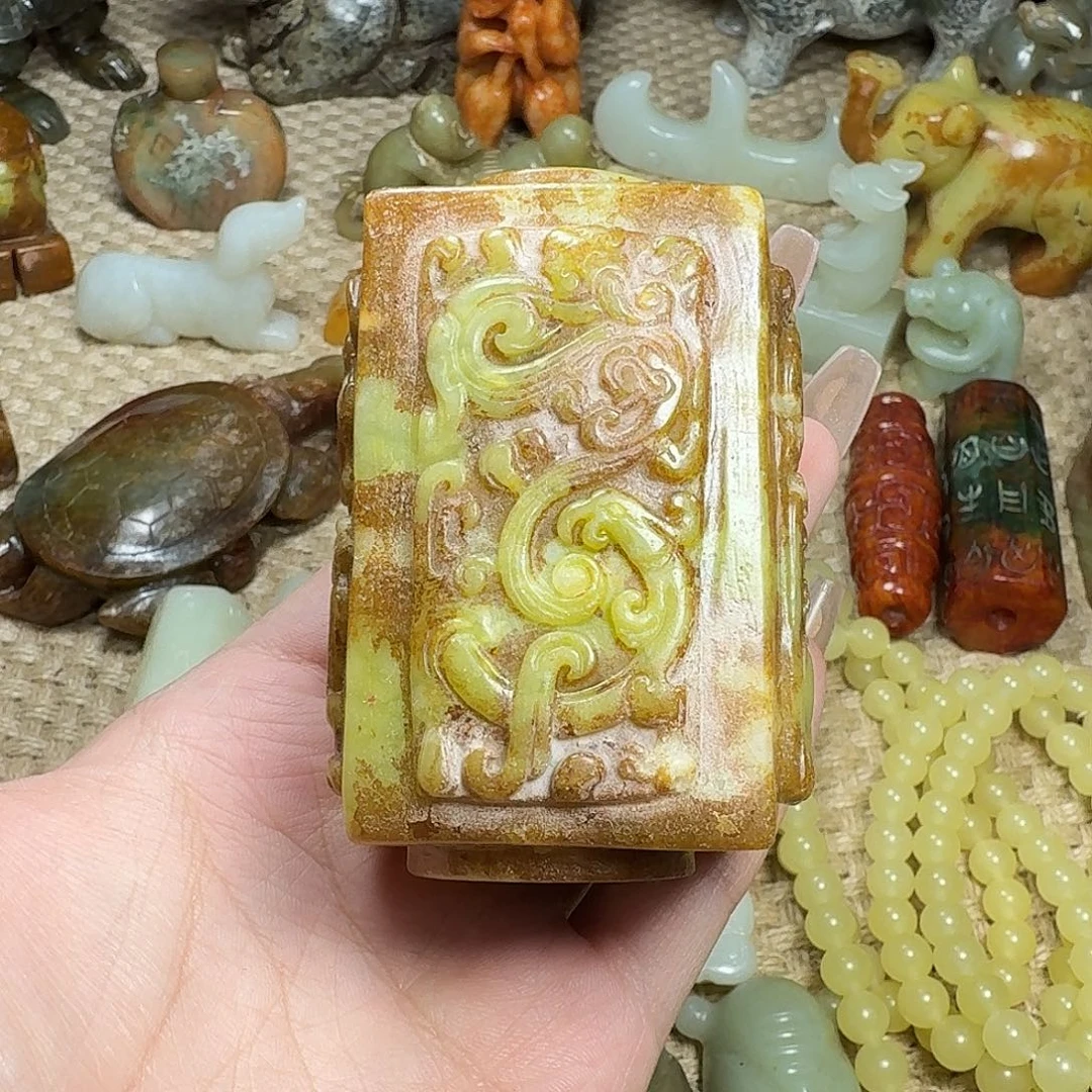 白玉菩提吊坠挂件