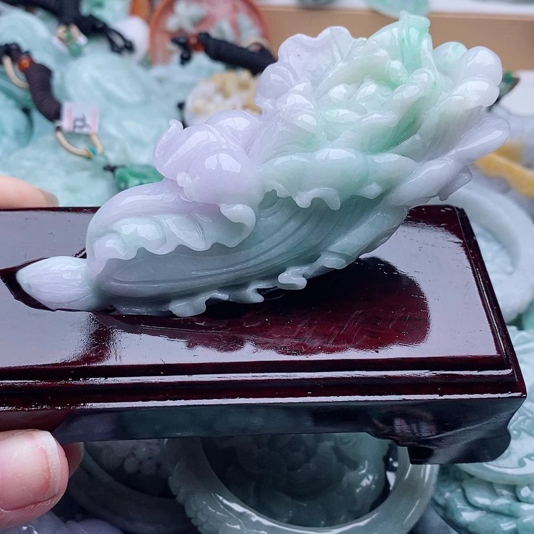 翡翠未镶嵌吊坠(不含链)缘*