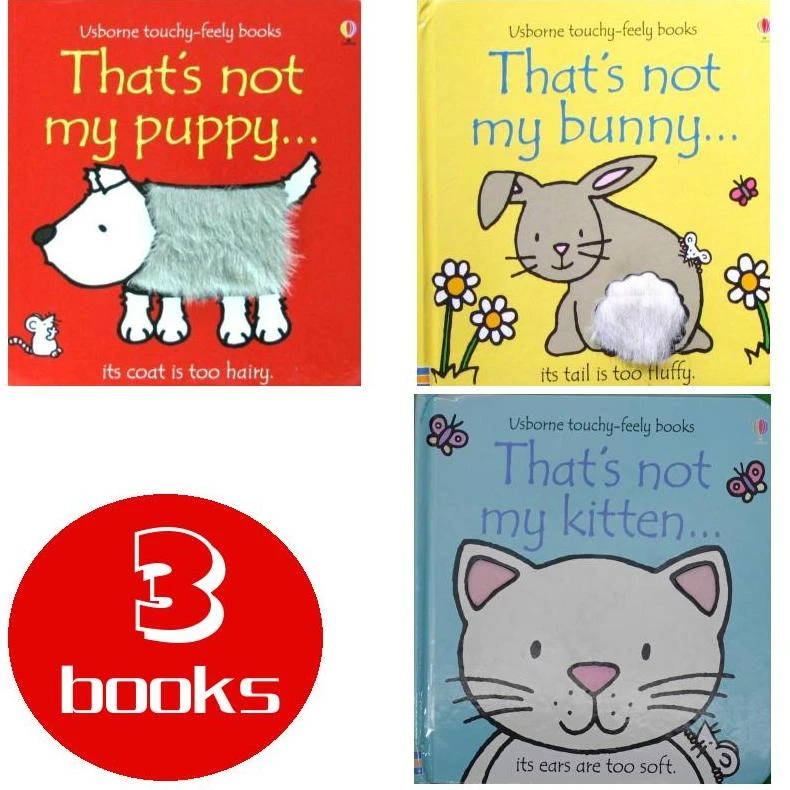 英文原版绘本3本l940425017